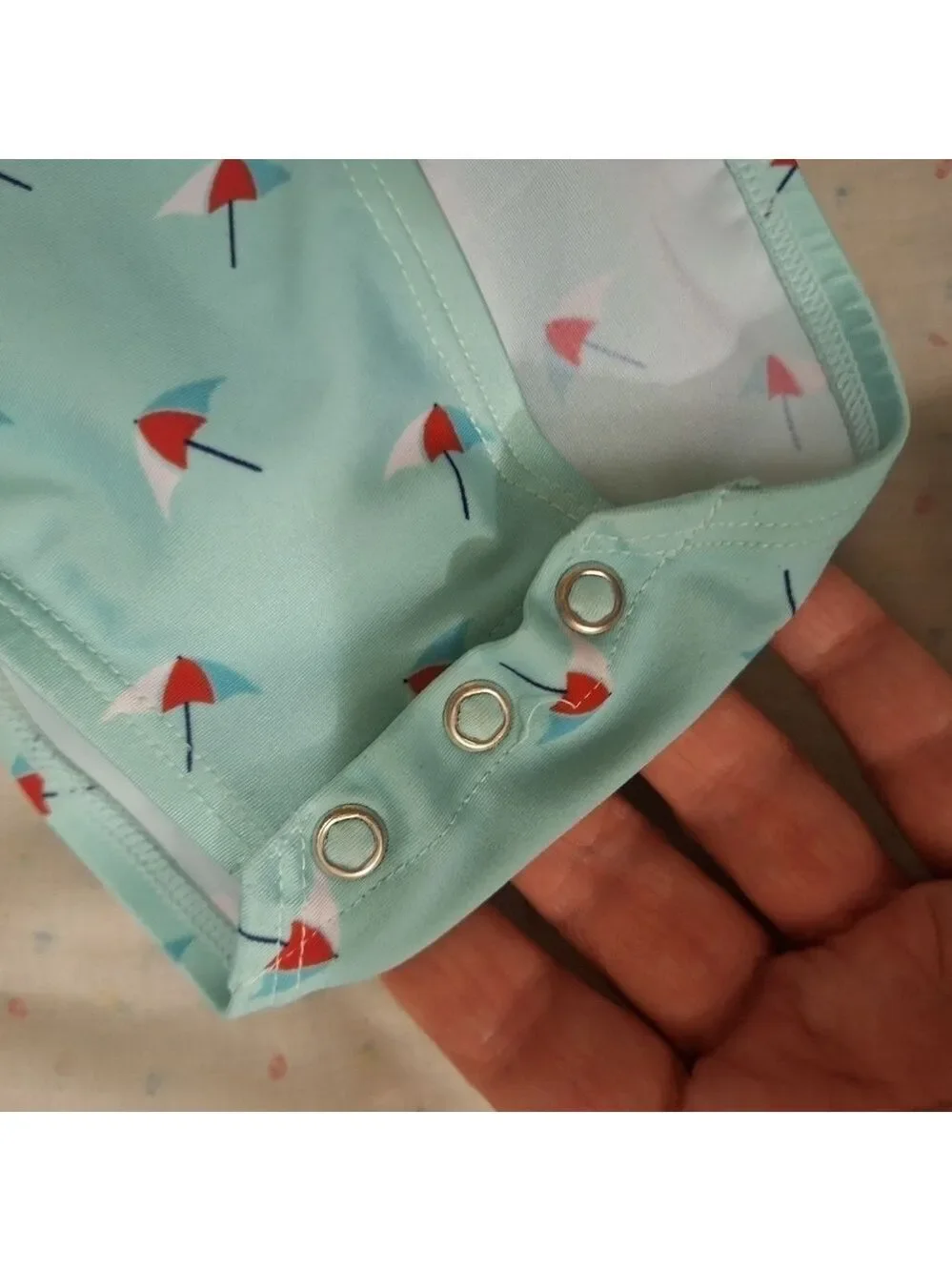 Baby Girl Swimsuit Umbrella Size 6-9 Months
